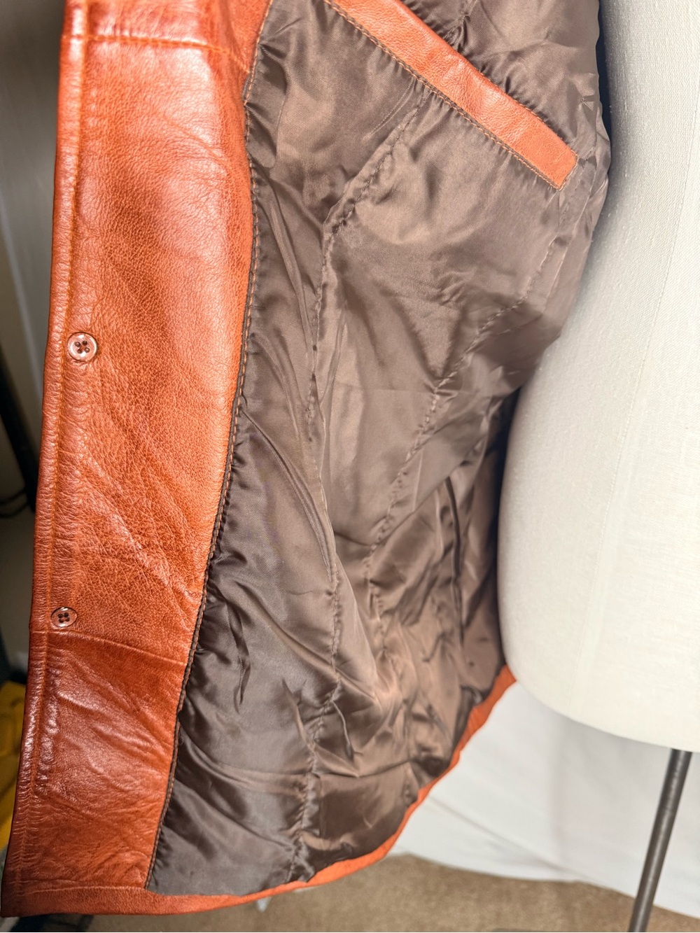 NWT Fjackets 100% Genuine Leather Coat / Jacket - Size XXXL - Picture 7 of 10